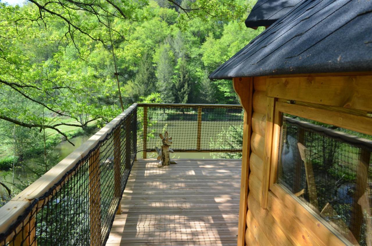 Ma Cabane En Aveyron Conques-en-Rouergue Exteriör bild