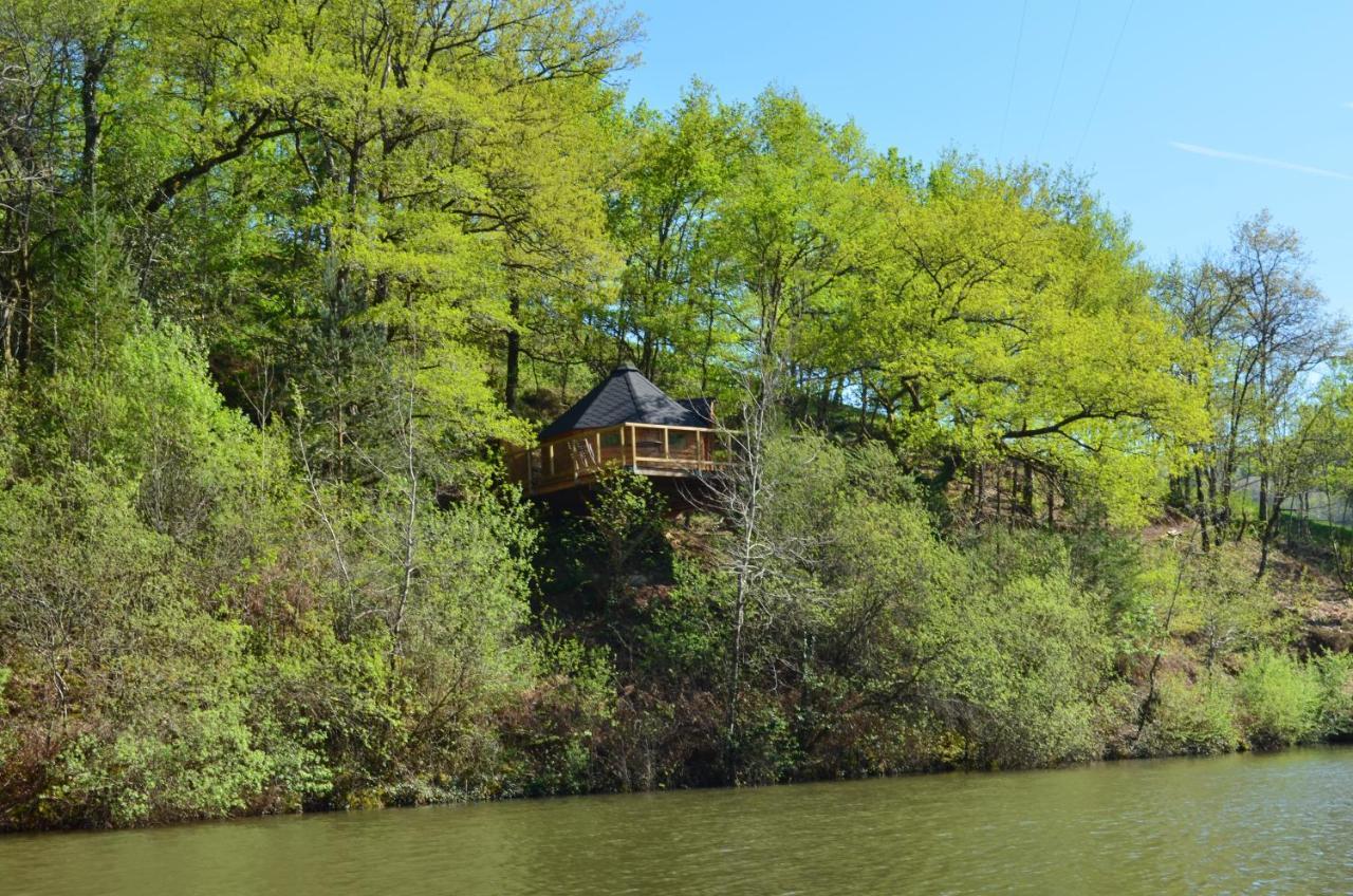 Ma Cabane En Aveyron Conques-en-Rouergue Exteriör bild